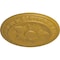 Ekena Millwork Exeter Ceiling Medallion (Fits Canopies up to 3 1/8"), 17 3/4"OD x 1 1/8"P, Iridescent Gold CM17EXIGS - alternate 3